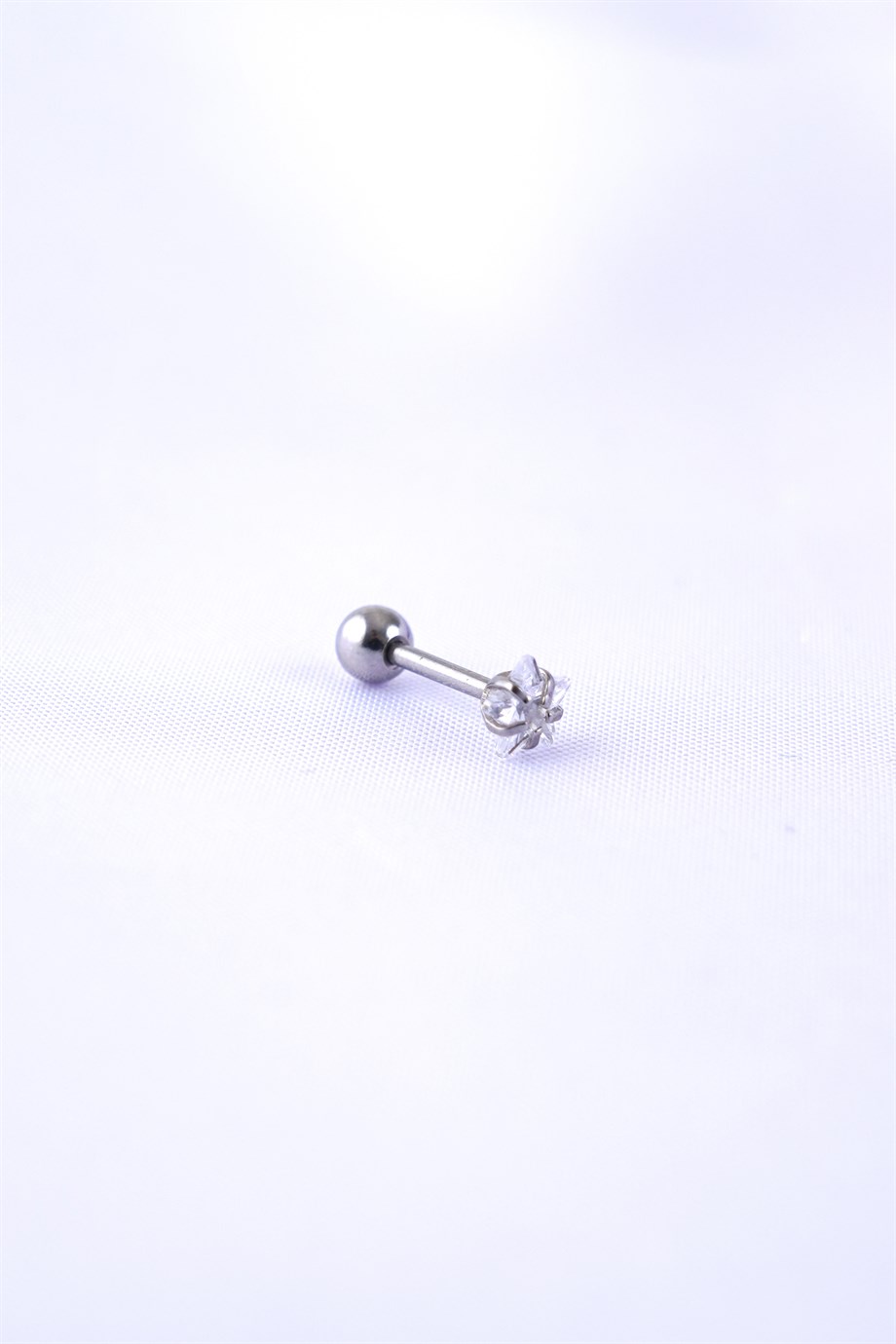 Gümüş Renkli Alisse Tragus
