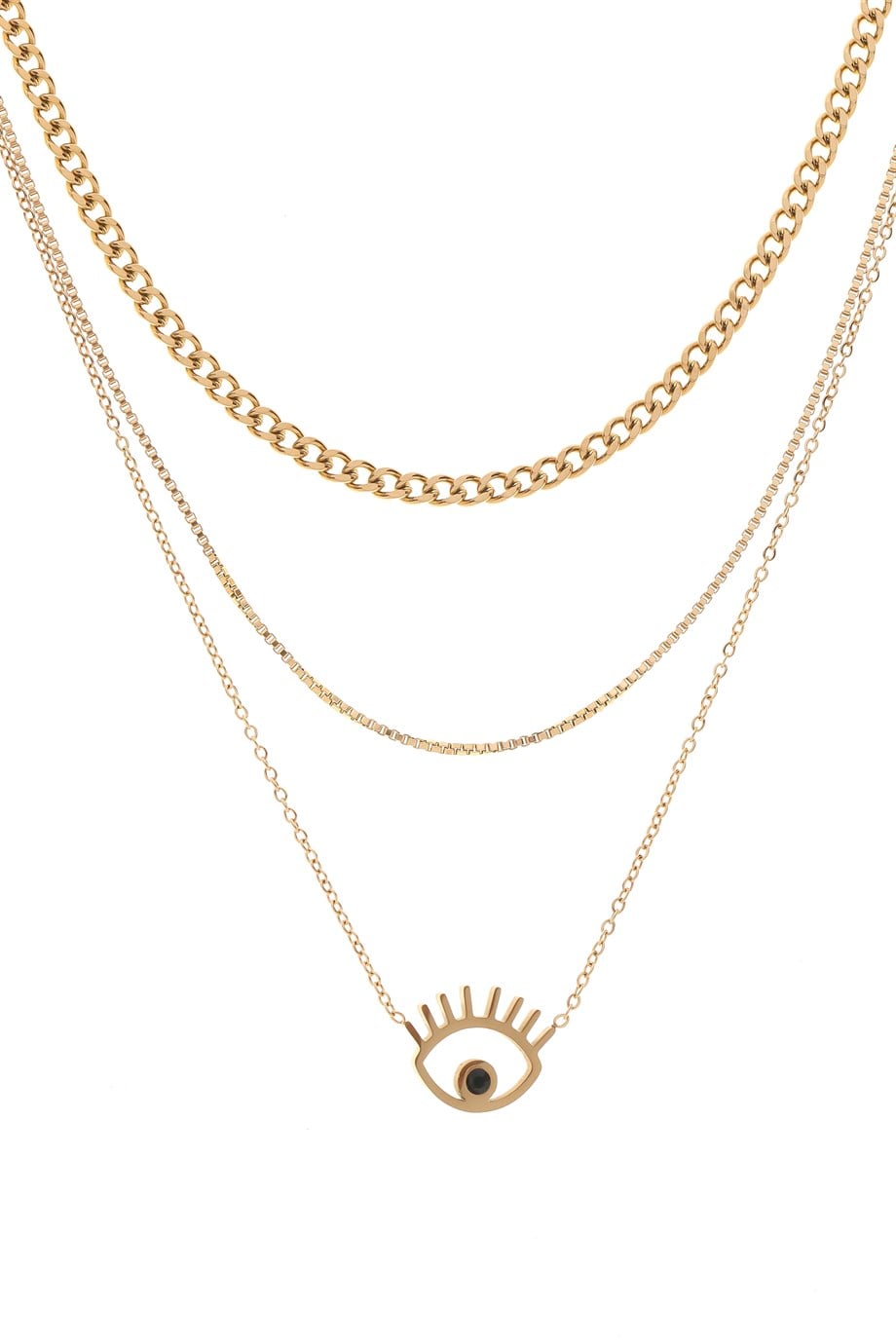 Mery 3'lü Kolye Seti