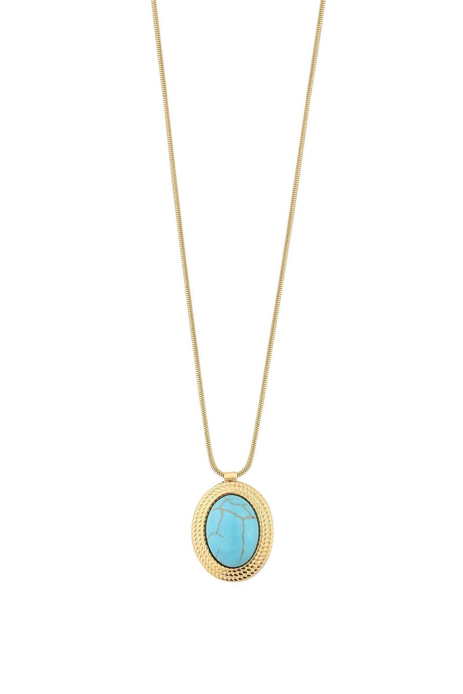 Noble Turquoise Kolye