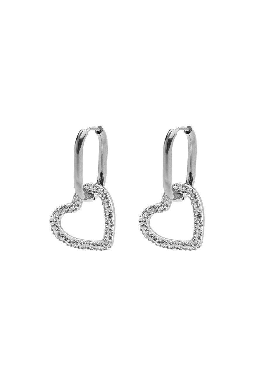 Silver Alin Halka Küpe