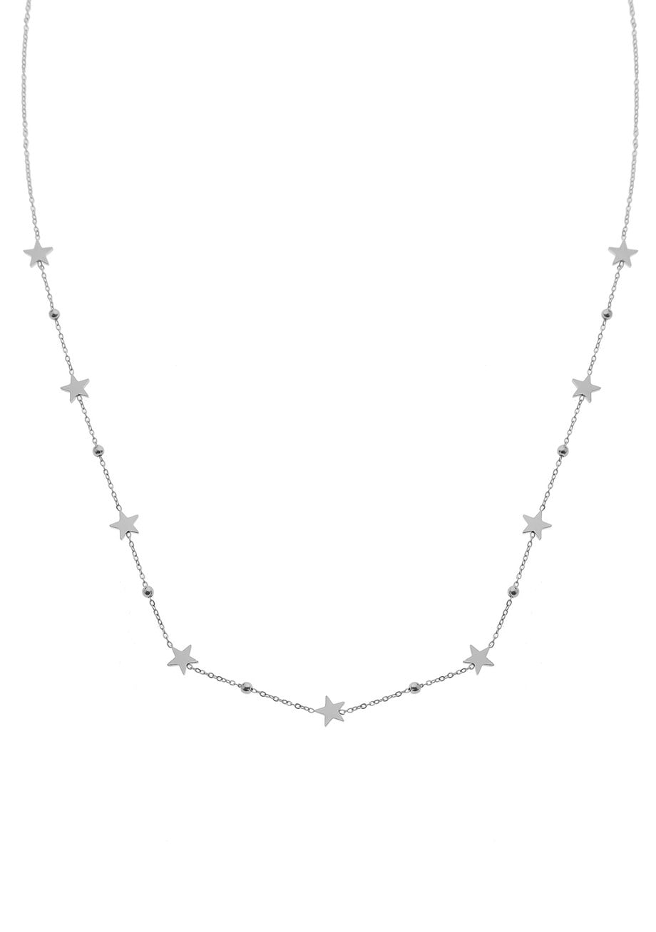 Silver Aysima Kolye - 60 cm