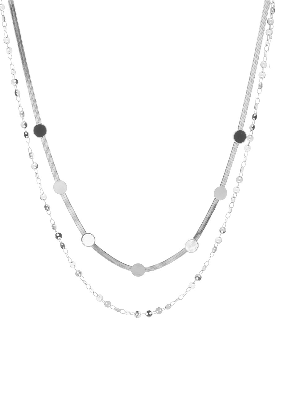 Silver Cool 2'li Kolye