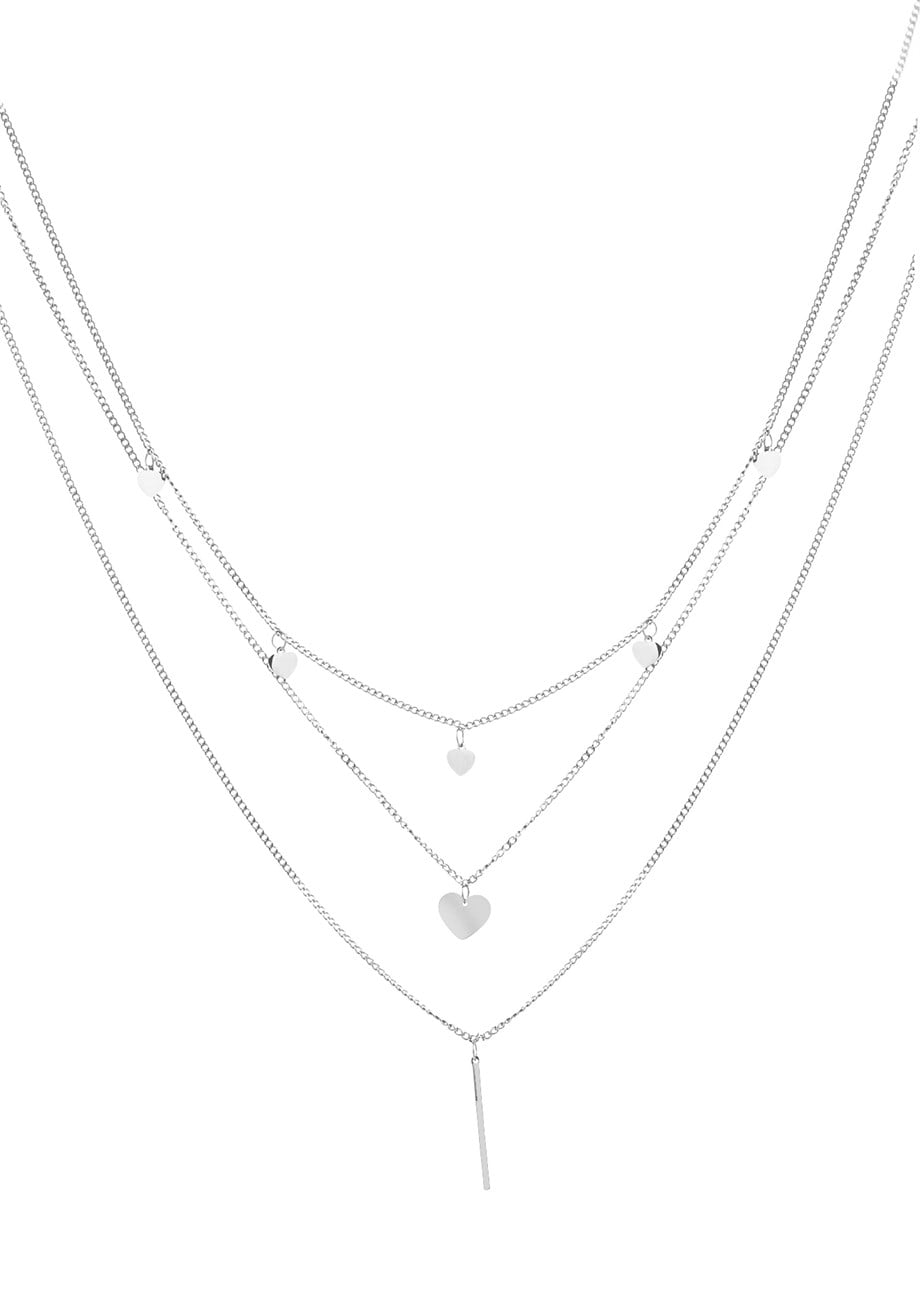 Silver Lorii 3'lü Kolye Seti