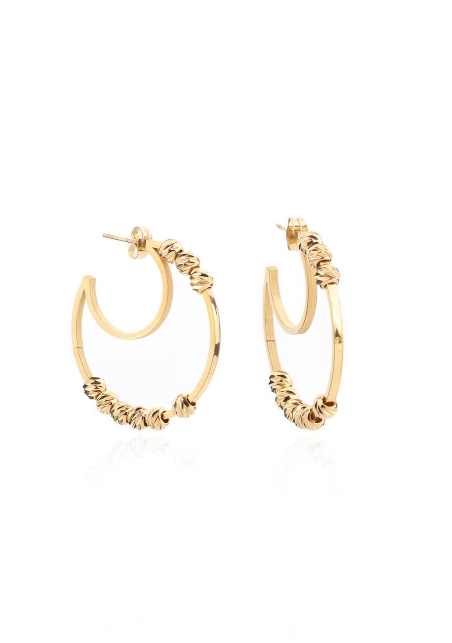 Soleil Tasarım Halka Küpe