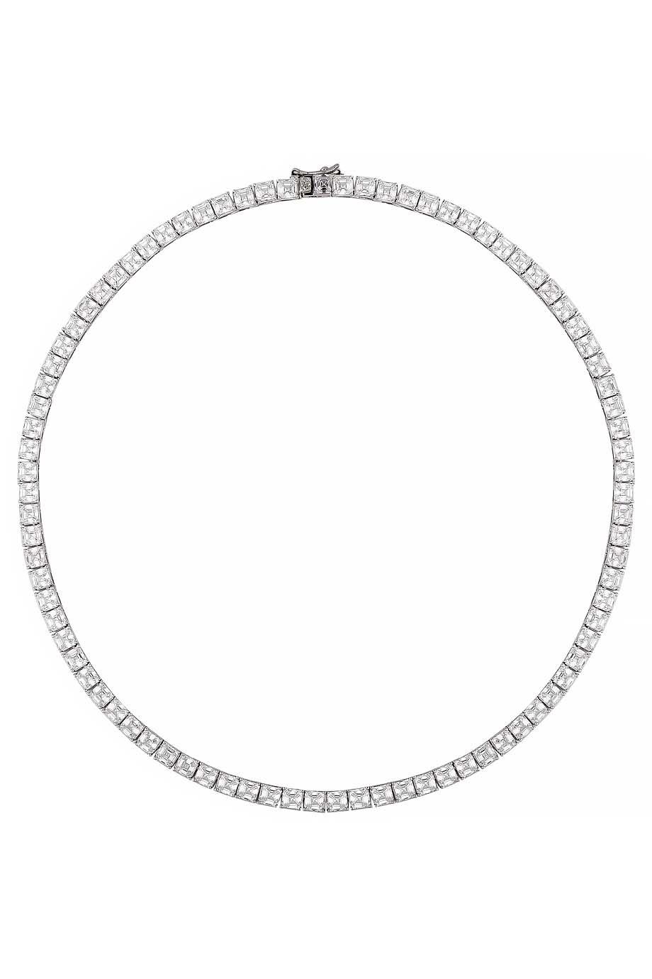 Square Döküm Su Yolu Kolye | 5mm