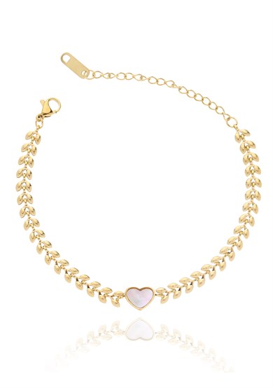 Gold Heart Bileklik