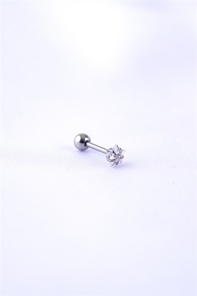 Gümüş Renkli Alisse Tragus