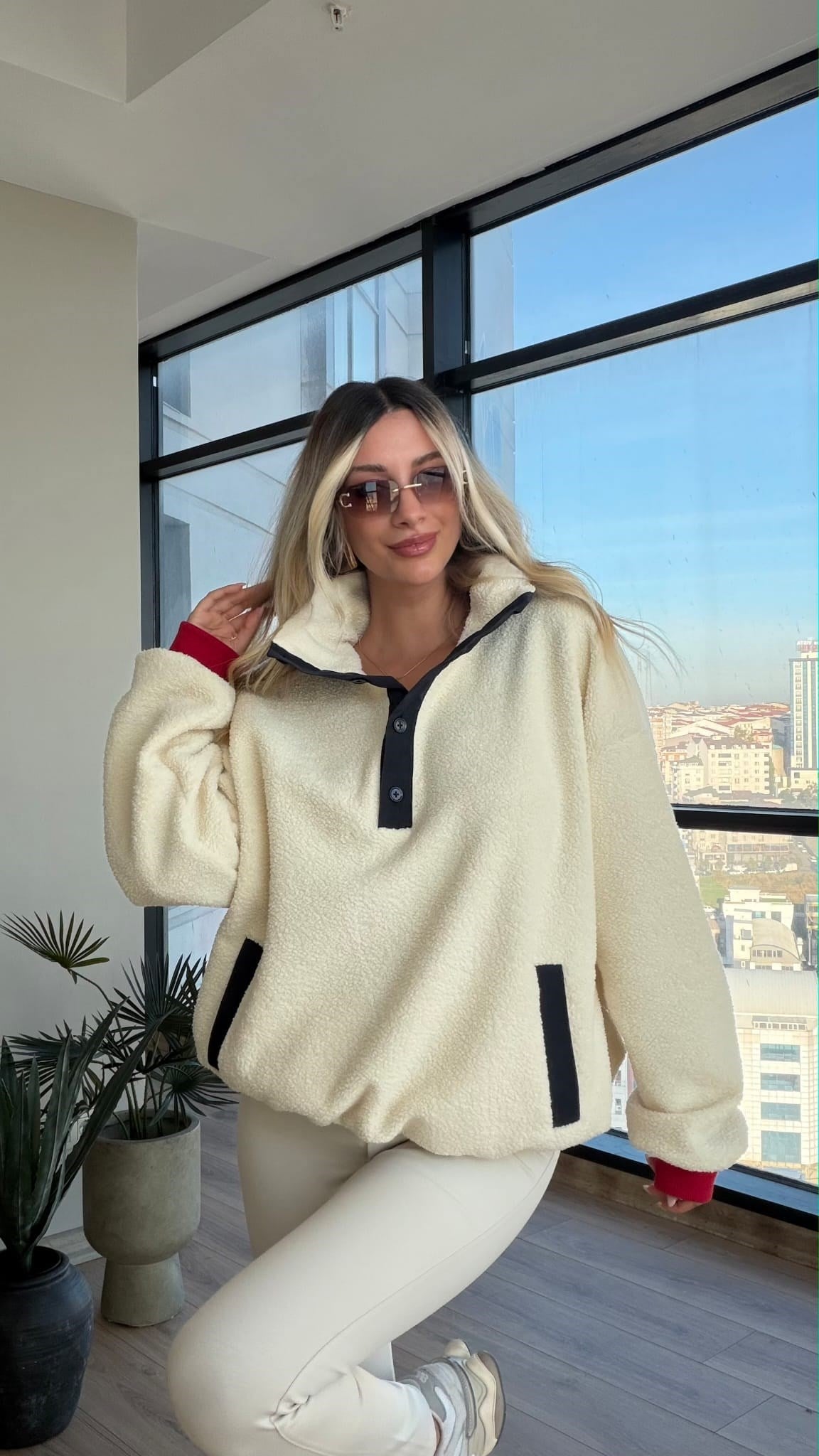 Marka Model Ayıcık Nakışlı Soft Sweat