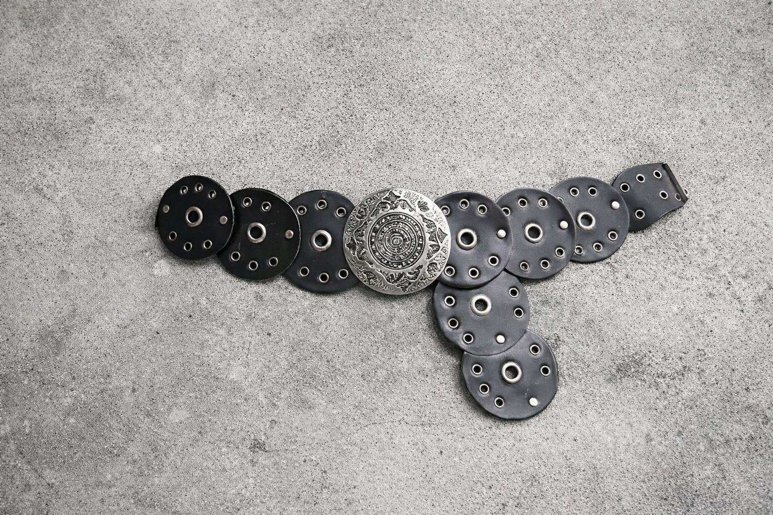 Michelen Tokalı Kemer Siyah