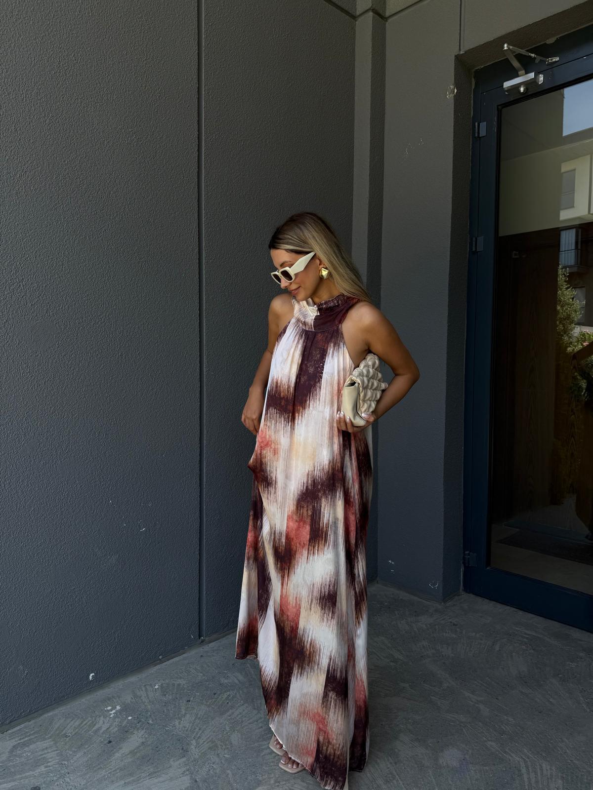 Desenli Luina Elbise