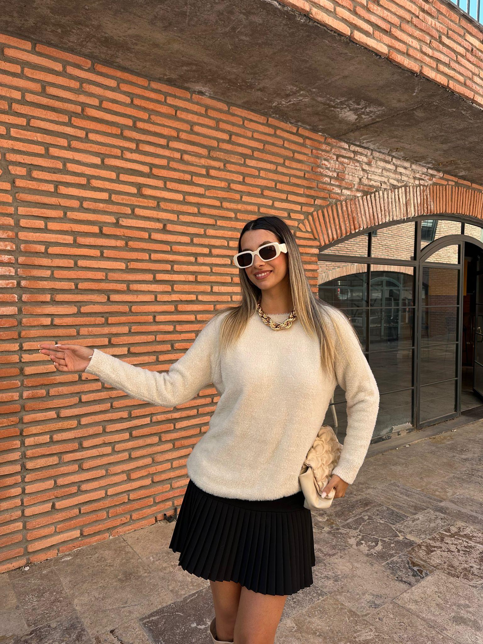 Perla Yumoş Krem Kazak kzk1007feu