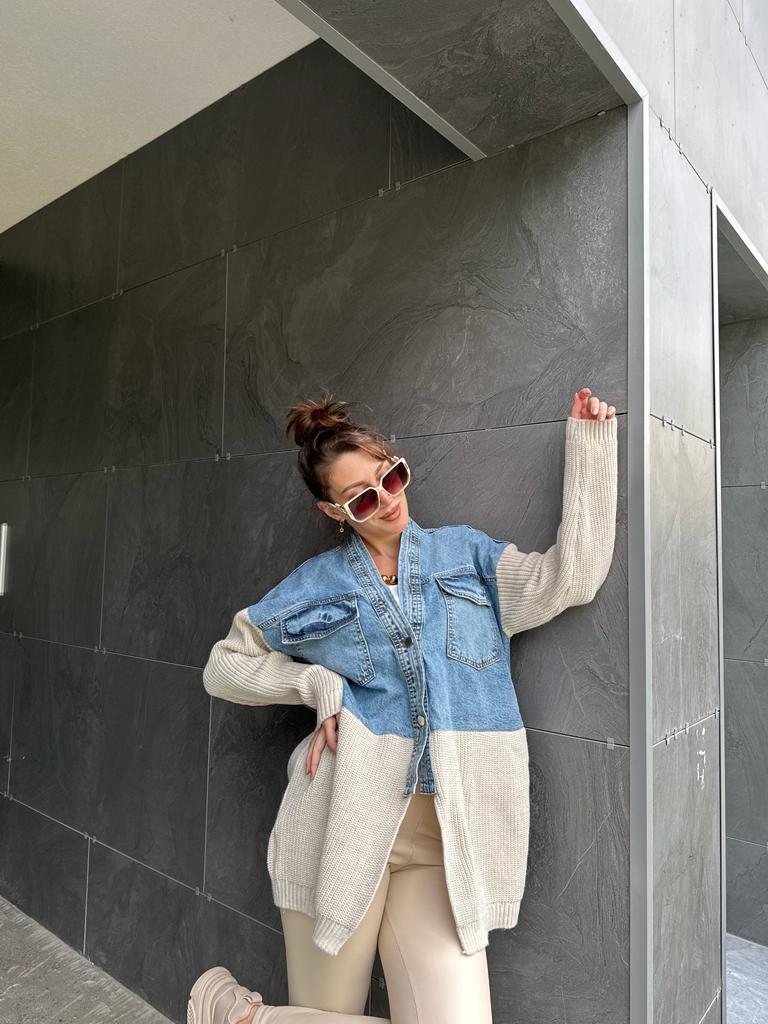 Trilly Jean Garnili Triko Hırka 1707458