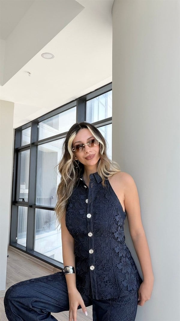 Dantel Garnili Takım