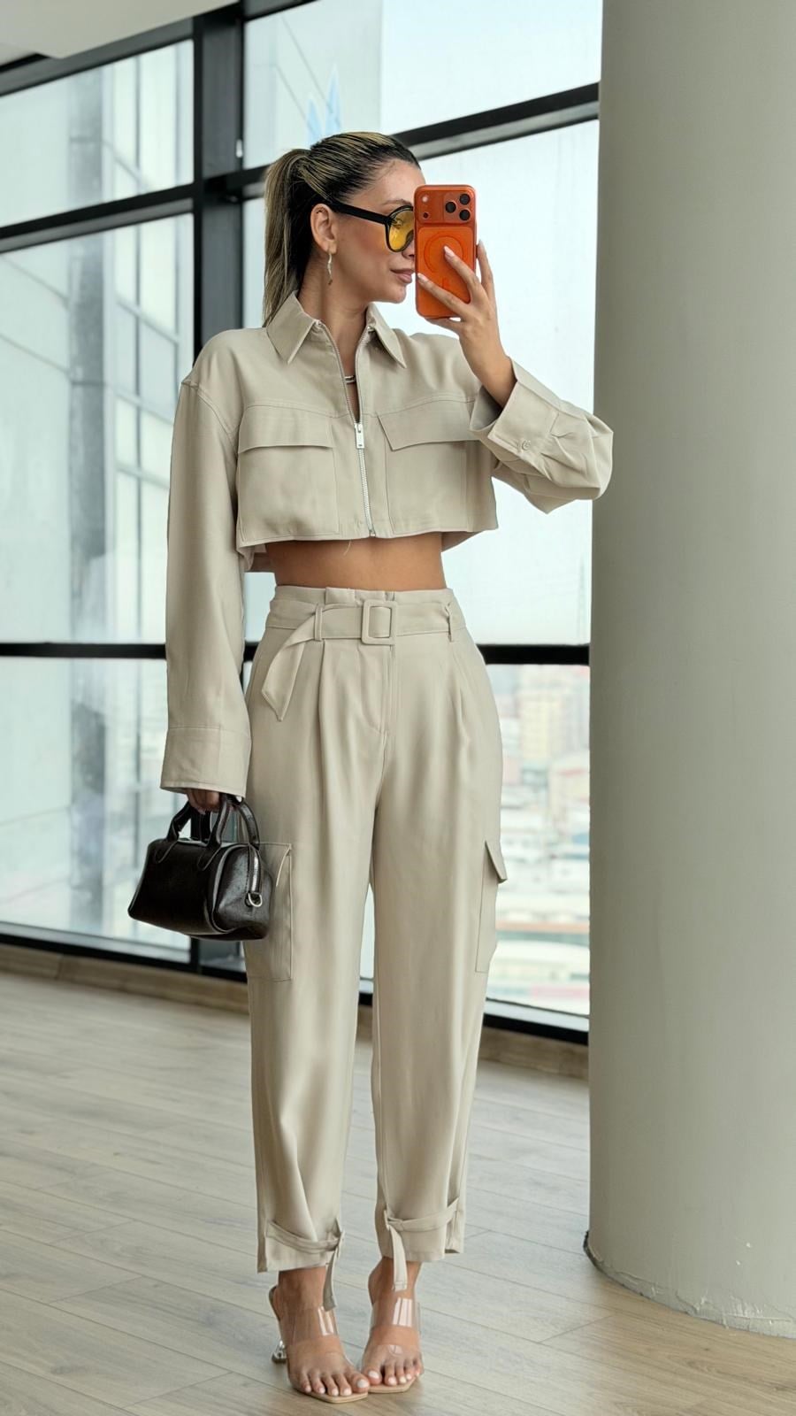 Bratiz Safari Takım Bej