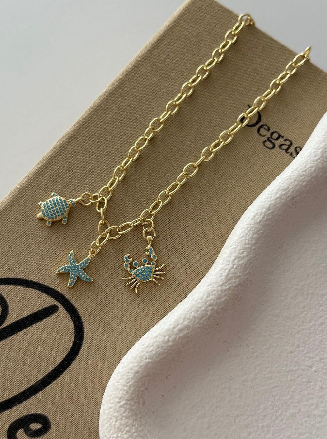 Summer Charm Kolye Mavi