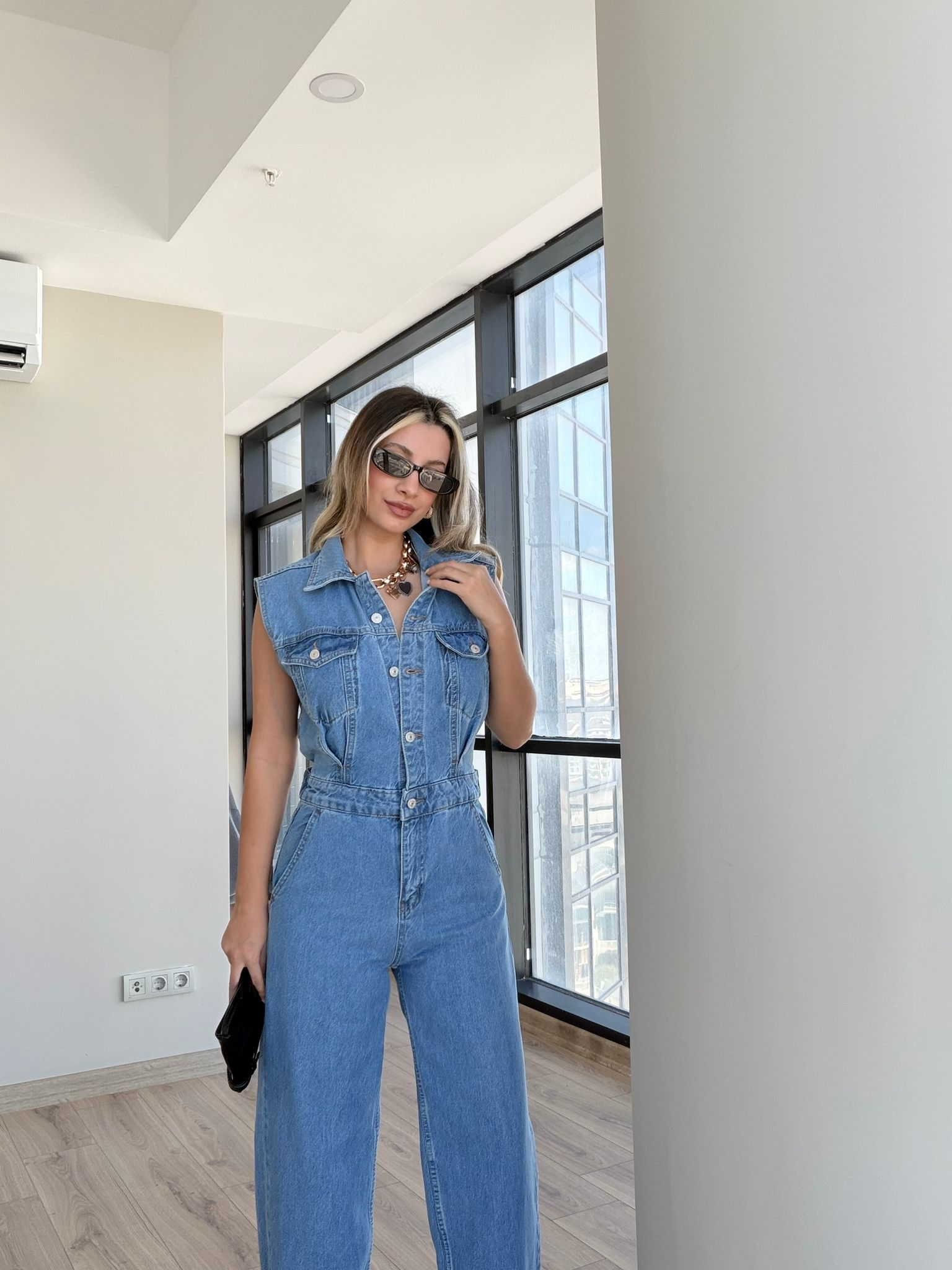 Aura Jean Tulum Mavi