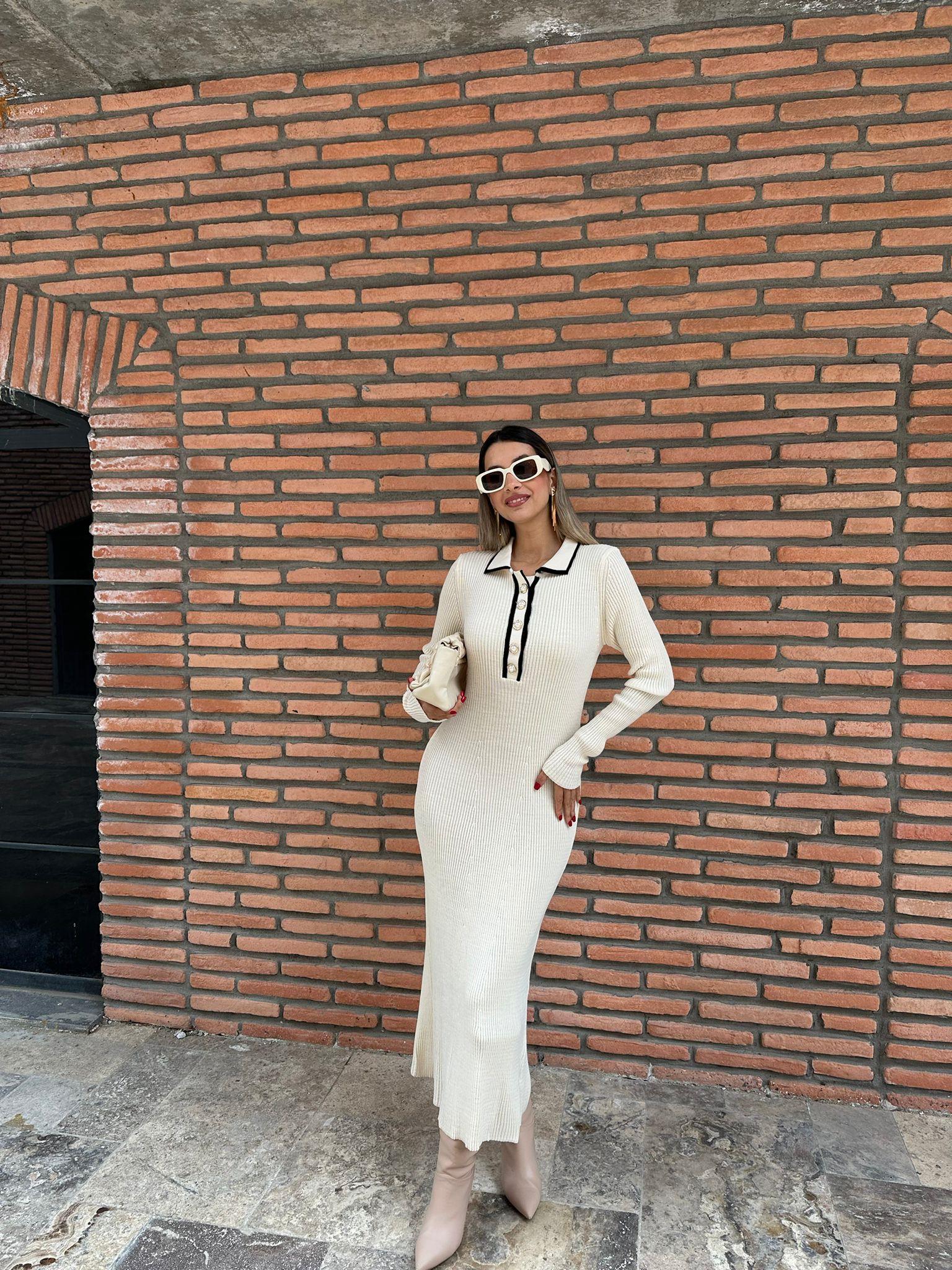 Birita Taş Triko Elbise kelb1033ist