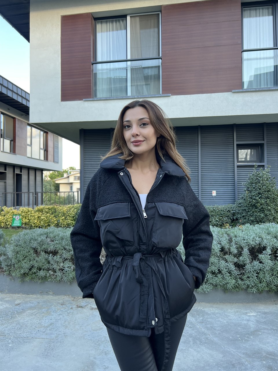 Catalina Bel Lastikli Şişme Mont