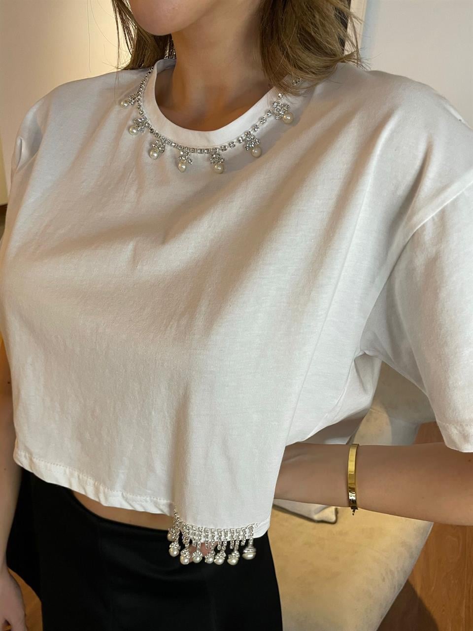 Damla Taşlı Tshrt 230250