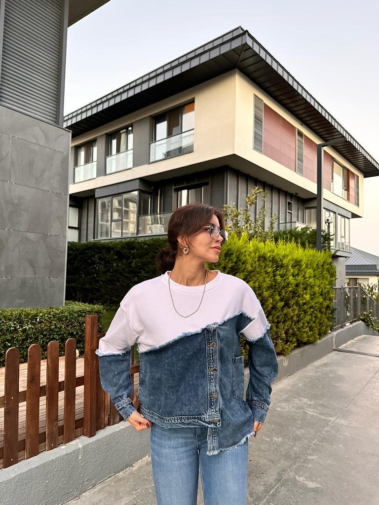 Garniss Jean Garnili Beyaz Sweat 1707463