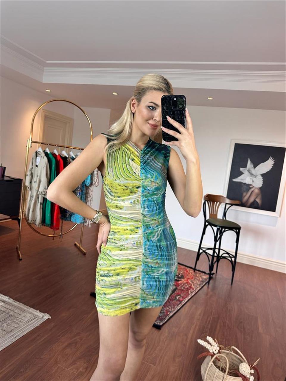 Pine Marka Model Tül Elbise 2005240