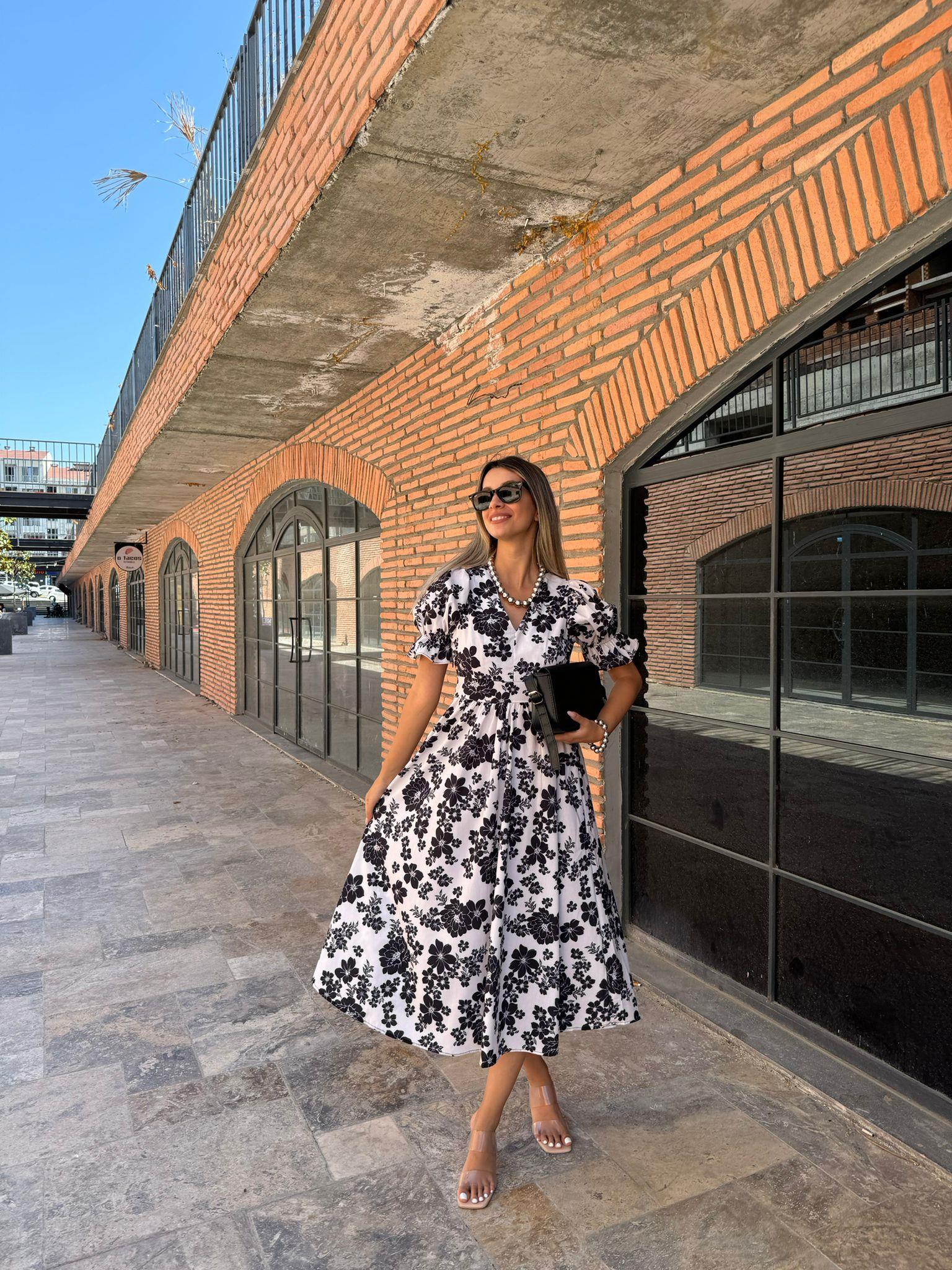 Rita Papatyalı Poplin Elbise Siyah 070621142