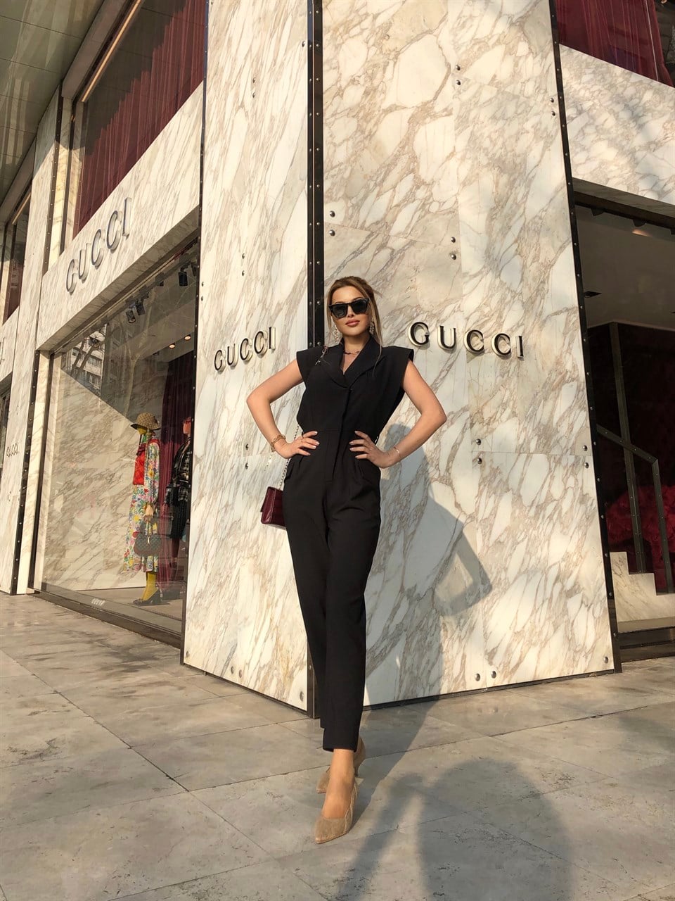 Vatkalı Siyah Tulum