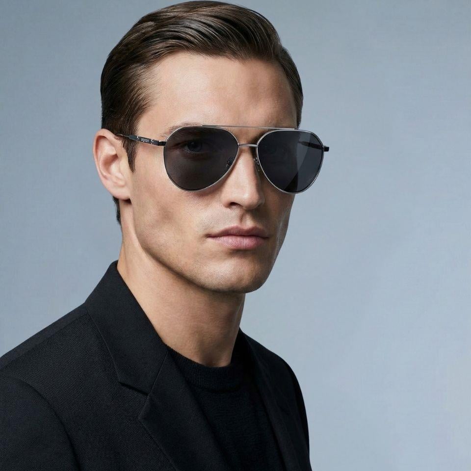 Alexander McQueen güneş gözlüğü am0478s 001 59-15 / erkek güneş gözlüğü