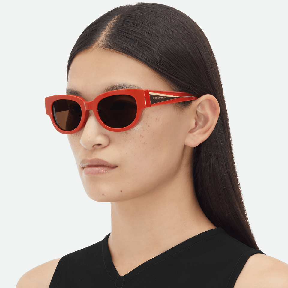 Bottega veneta güneş gözlüğü bv1278sa 004 52-21-145 / unisex güneş gözlüğü
