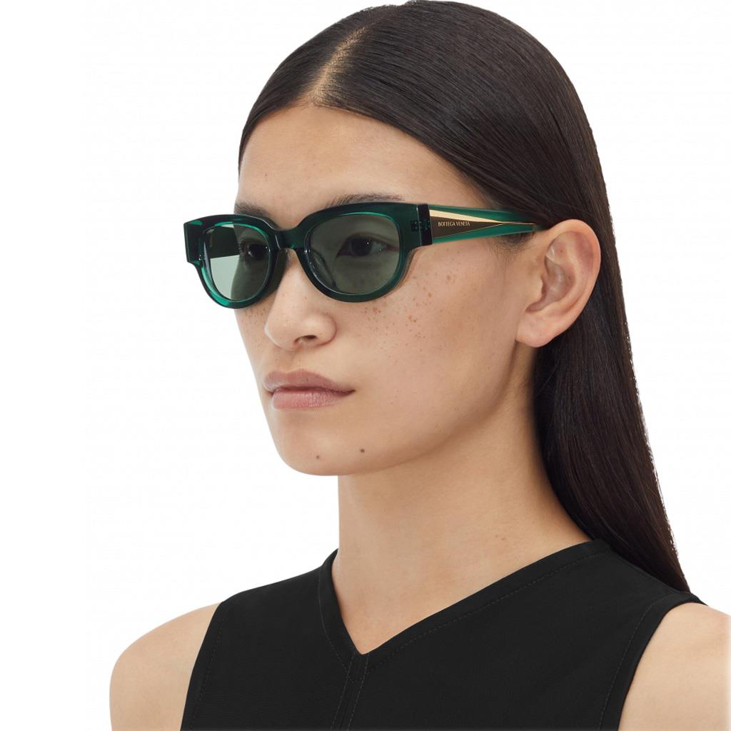 Bottega Veneta güneş gözlüğü bv1278sa 003 52-21 / kadın güneş gözlüğü