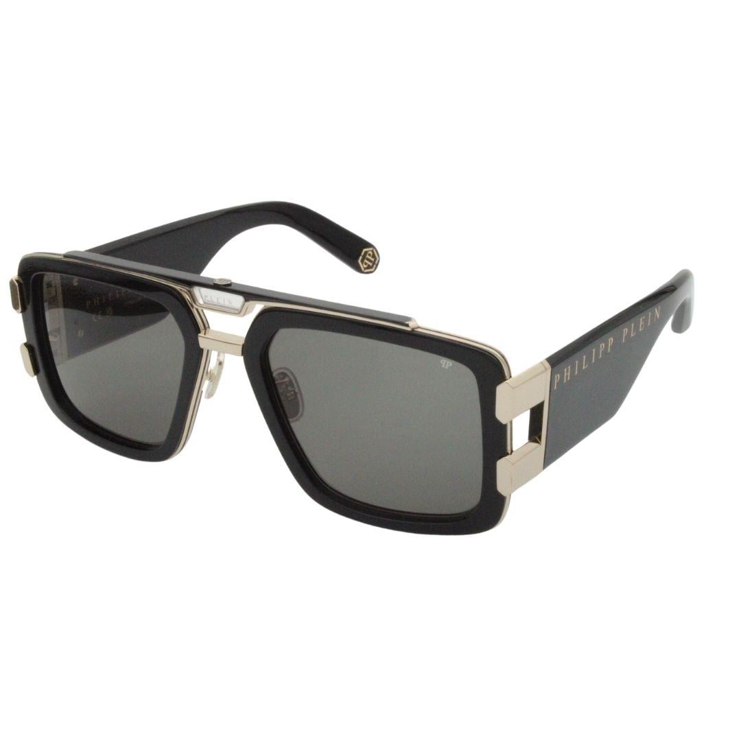 Philipp plein güneş gözlüğü eagle spp128 0301 58-21 / unisex güneş gözlüğü