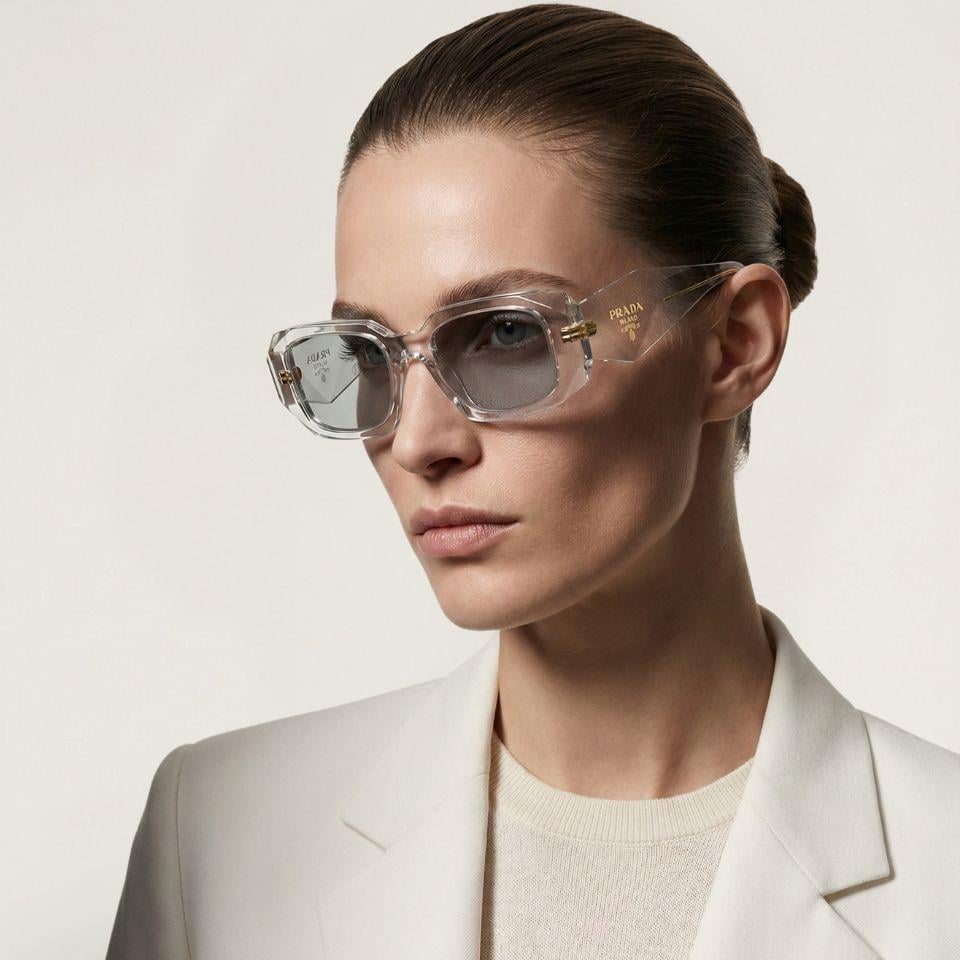 Prada güneş gözlüğü 17w 12r-30b 49-20  / unisex güneş gözlüğü
