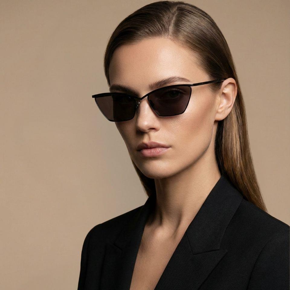 Saint Laurent Paris güneş gözlüğü sl 637 001 57-17 / kadın güneş gözlüğü  