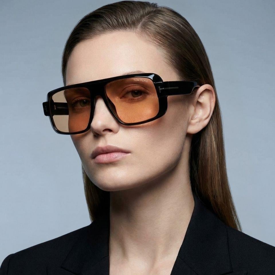Tom Ford güneş gözlüğü turner tf1101 01e 58-15 (Photochromic) / unisex güneş gözlüğü