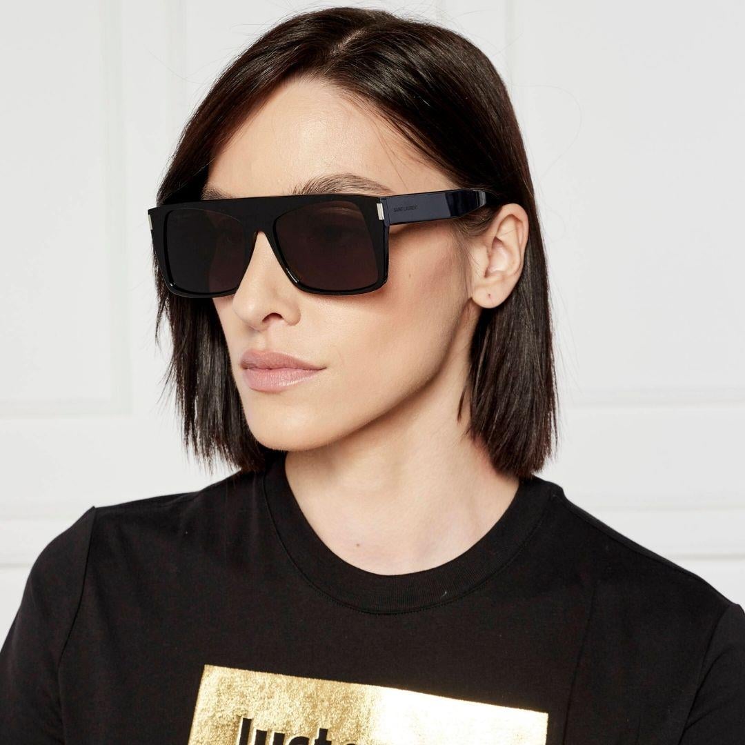 Yves saint laurent güneş gözlüğü sl 651 vitti 001 58-17 / kadın güneş gözlüğü