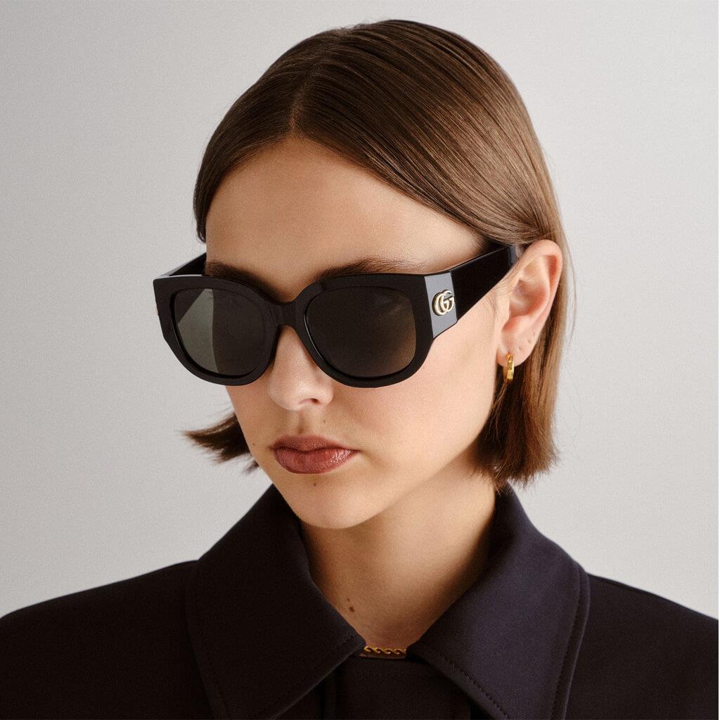 Gucci güneş gözlüğü gg1599sa 001 52-20 / kadın güneş gözlüğü