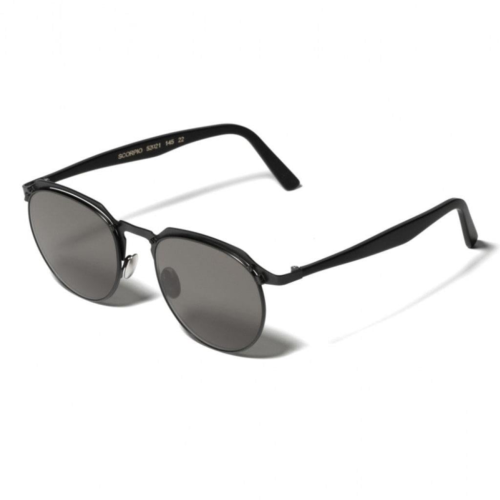 L.g.r güneş gözlüğü scorpio black matt 47 / unisex güneş gözlüğü