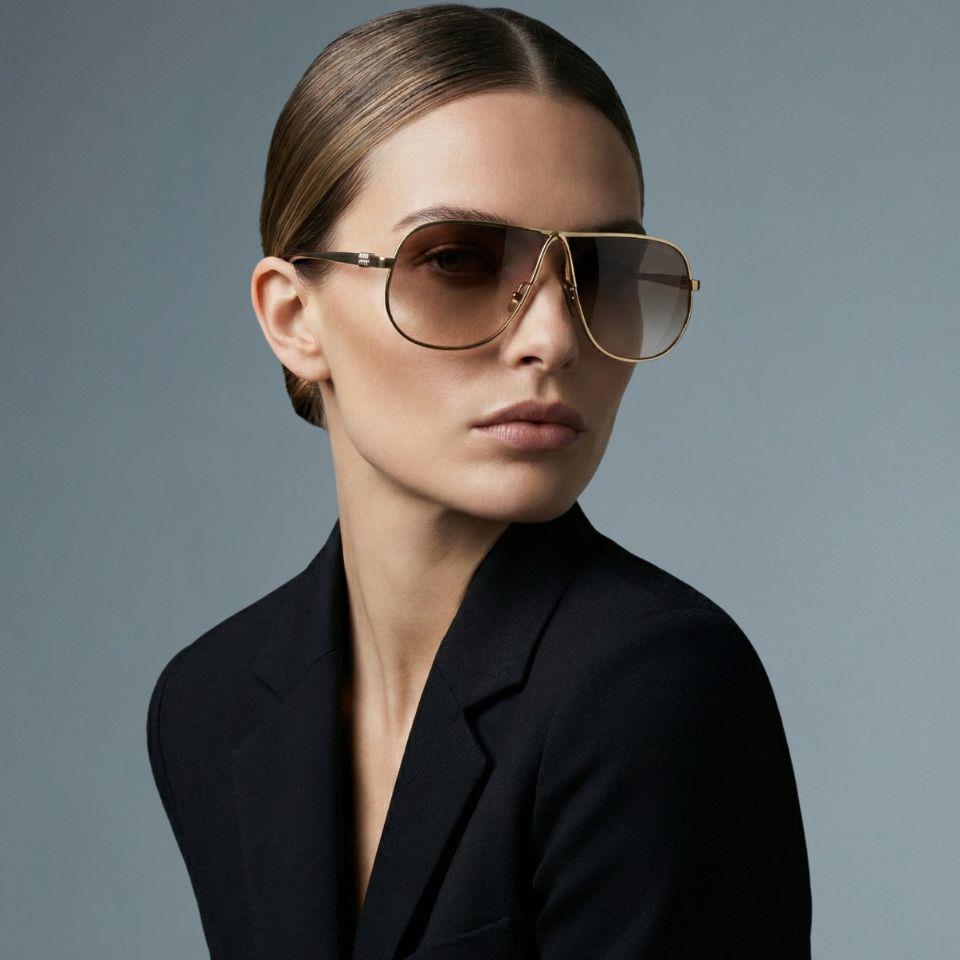 Miu Miu güneş gözlüğü a56 5ak-90l 66-02 / unisex güneş gözlüğü