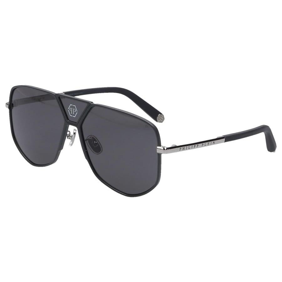 Philipp plein güneş gözlüğü power hexagon spp009 0h70 61-14 / erkek güneş gözlüğü 