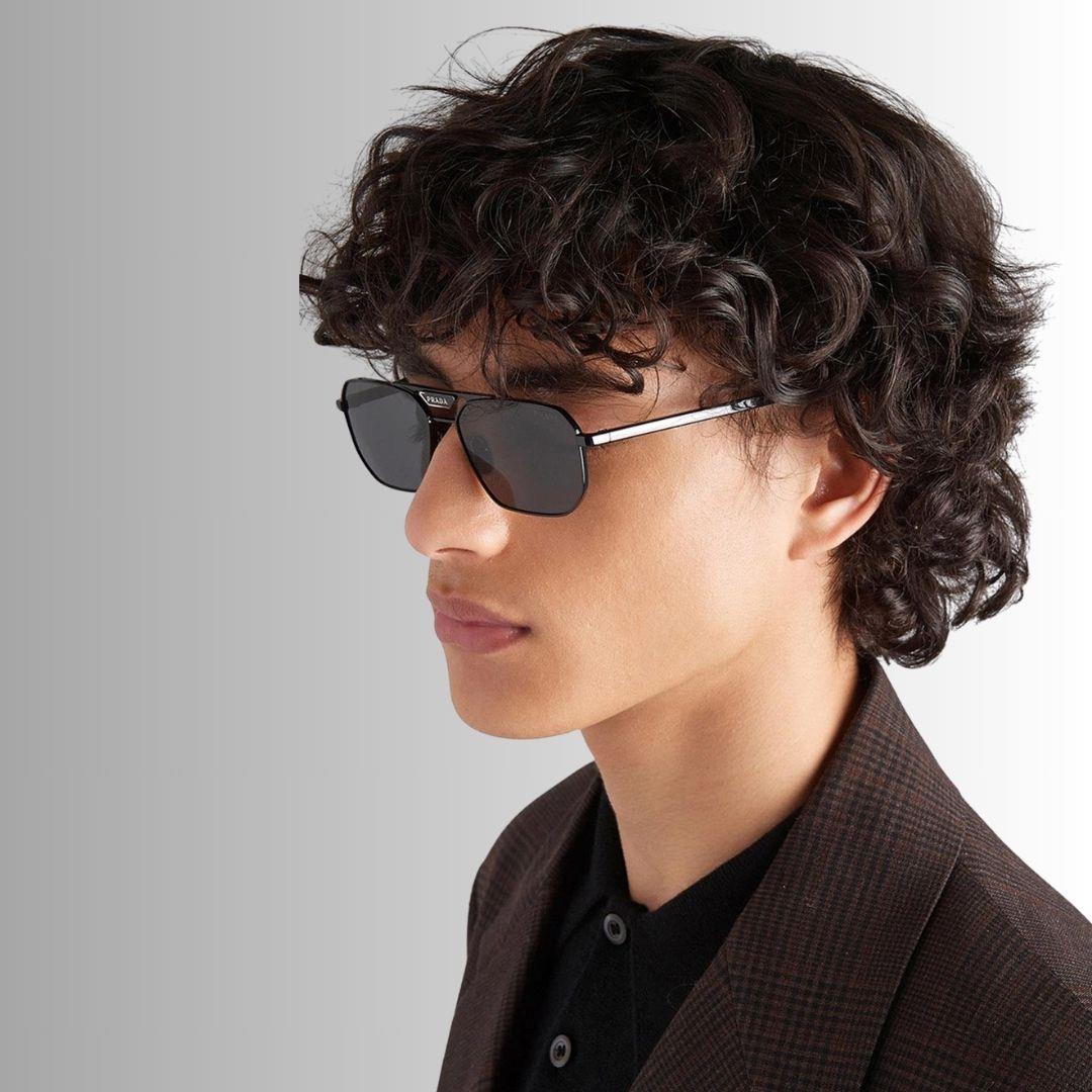 Prada güneş gözlüğü  58y 1ab-5s0 57-15 / unisex güneş gözlüğü