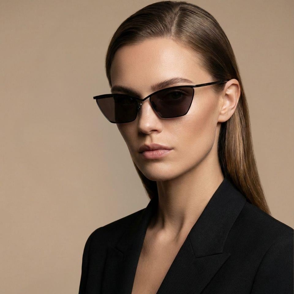 Saint Laurent Paris güneş gözlüğü sl 637 001 57-17 / kadın güneş gözlüğü  