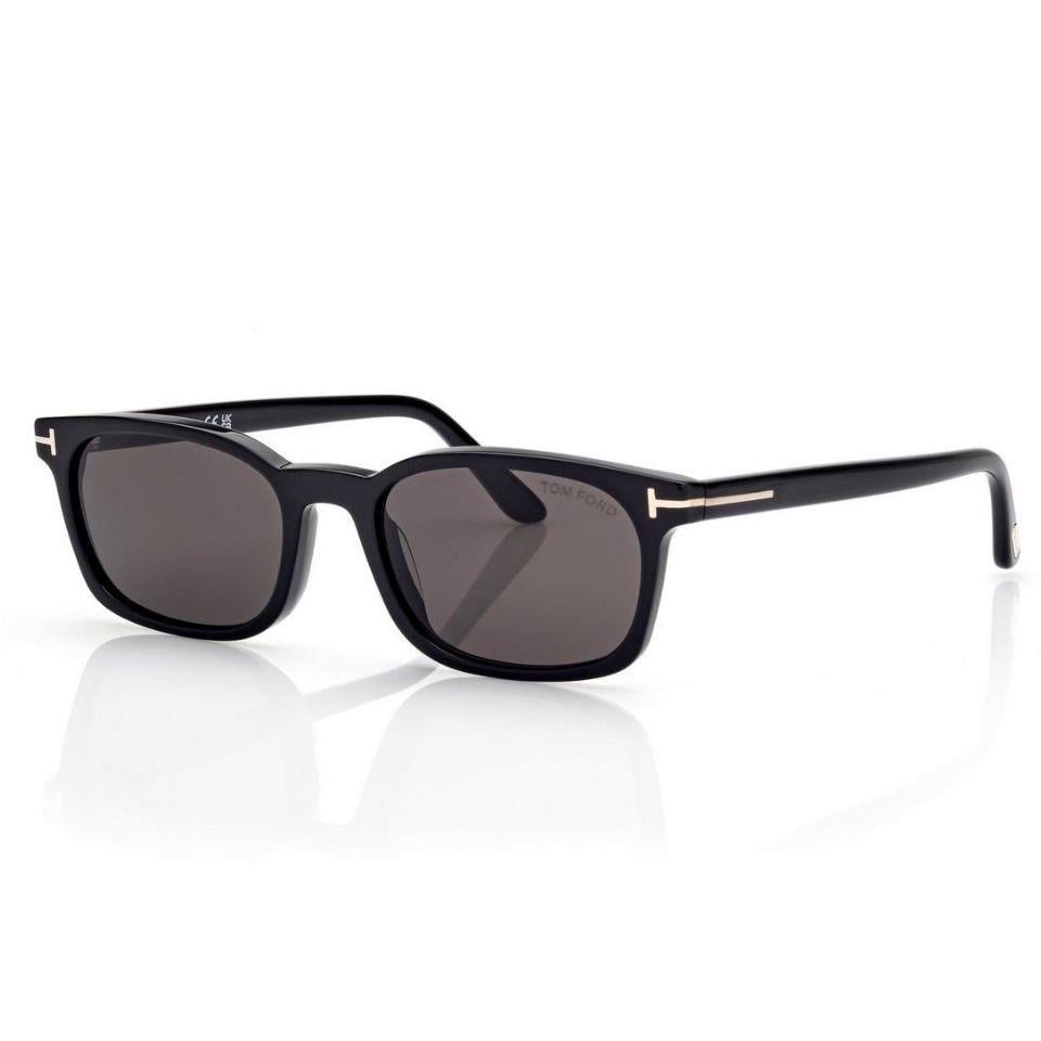 Tom Ford güneş gözlüğü miles-02 tf1300 01a 53-19  / unisex güneş gözlüğü