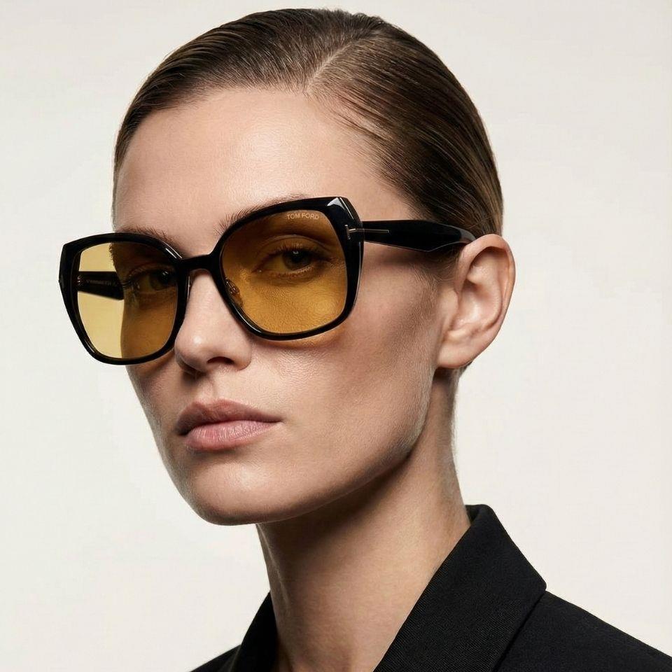 Tom Ford güneş gözlüğü tf1223 plum 01e 58-19 / kadın güneş gözlüğü