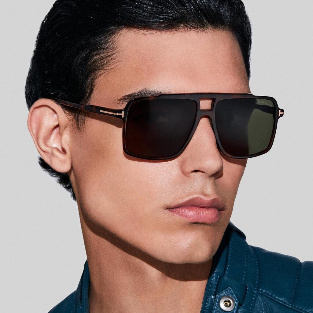 Tomford güneş gözlüğü kemp tf1177 53n 59-15 / unisex güneş gözlüğü