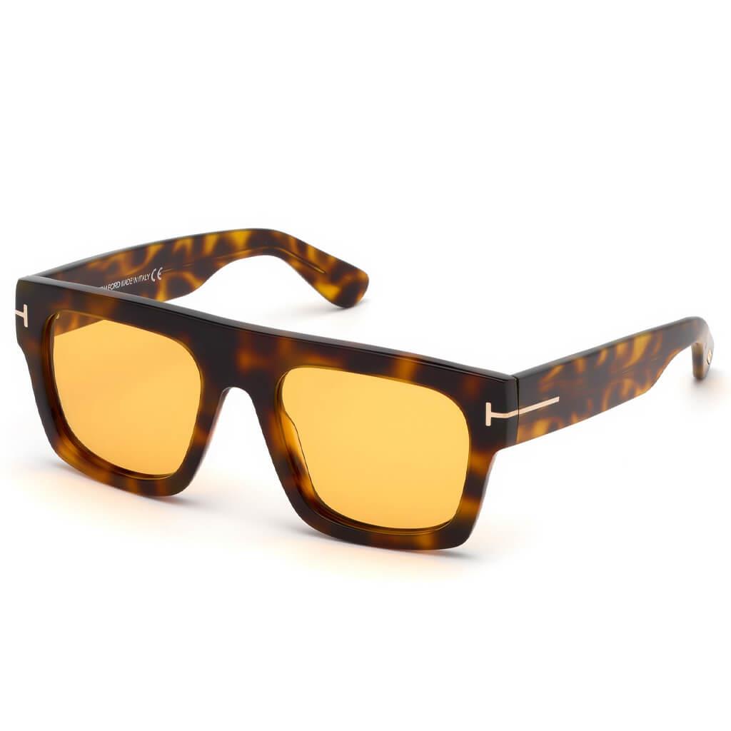 Tomford güneş gözlüğü tf711 fausto 56e 53-20 / unisex güneş gözlüğü