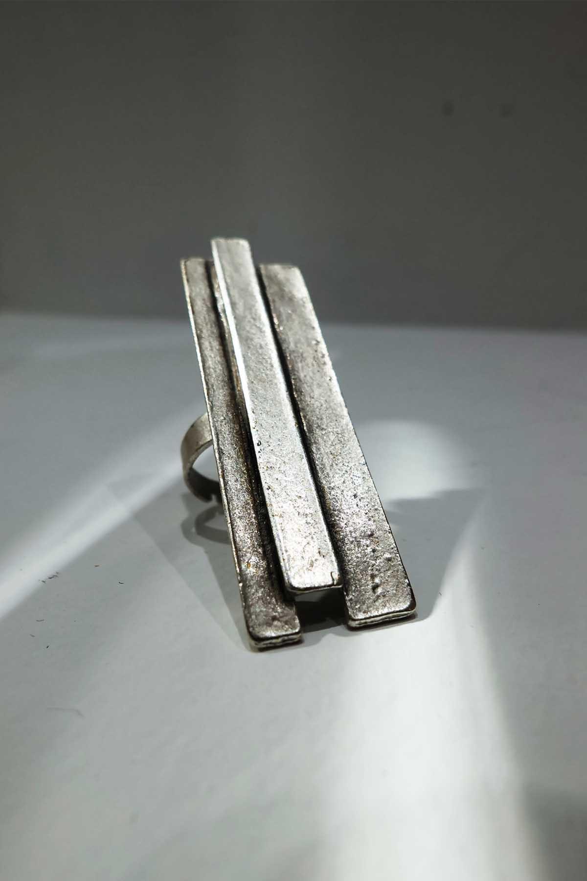 Eksen Yüzük Silver