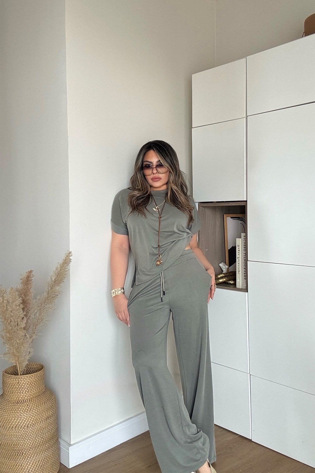 OYS Model Kısa Kollu Takım Haki