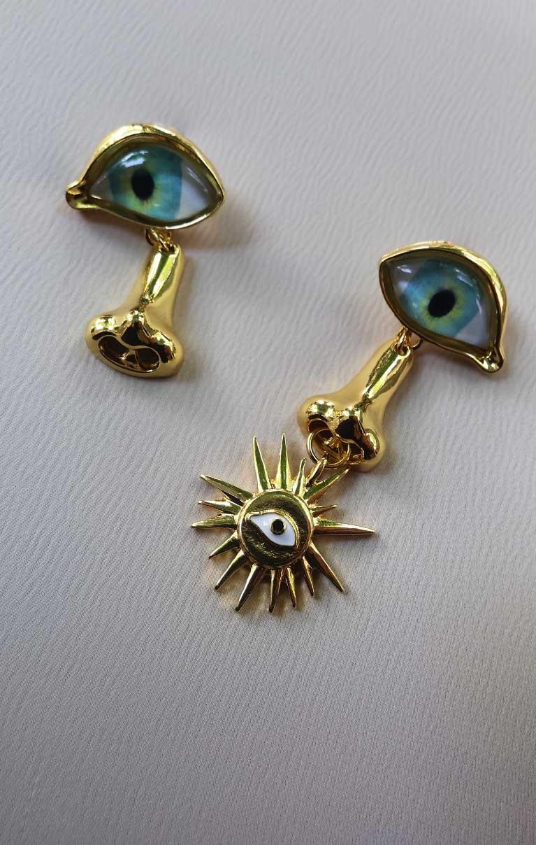 RA'nın Gözü Küpe Gold