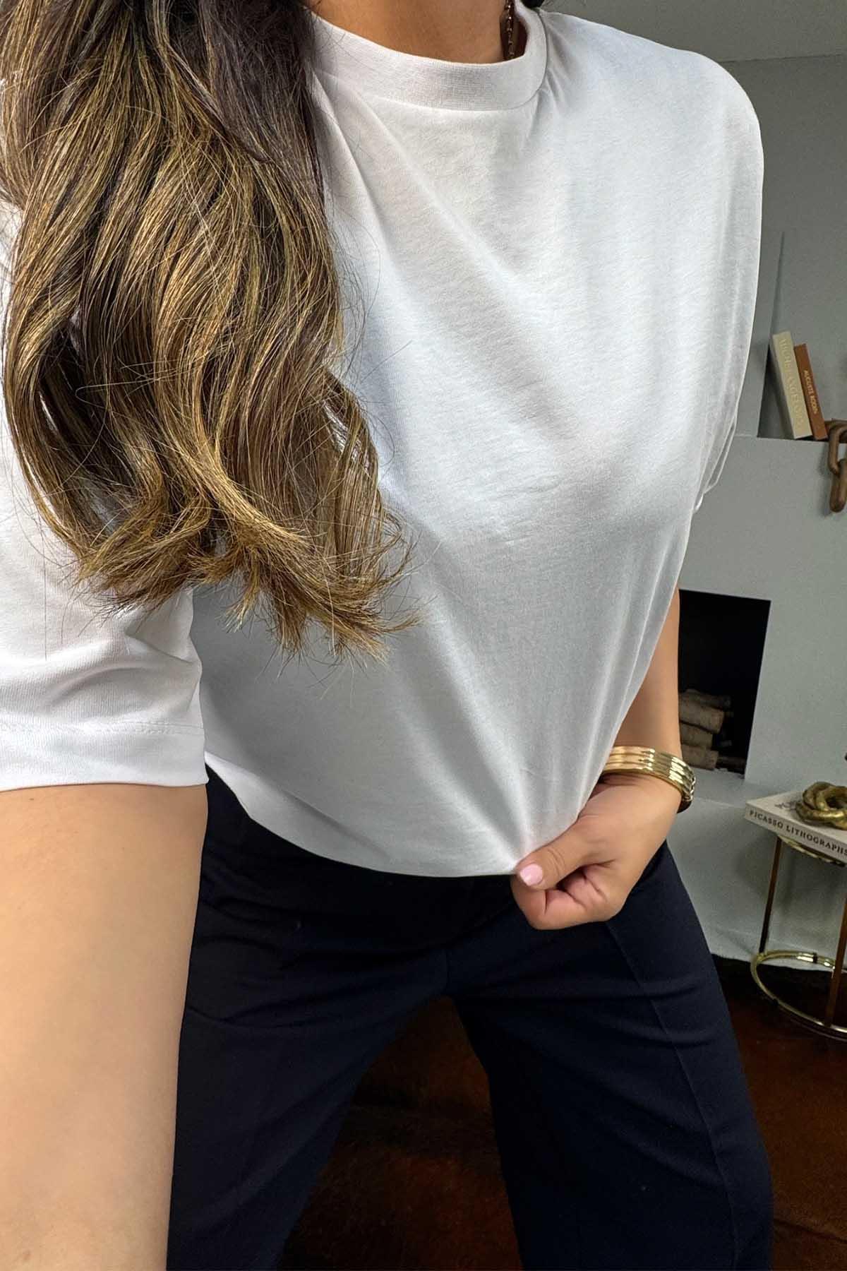 Mass Model Basic Tshirt Beyaz