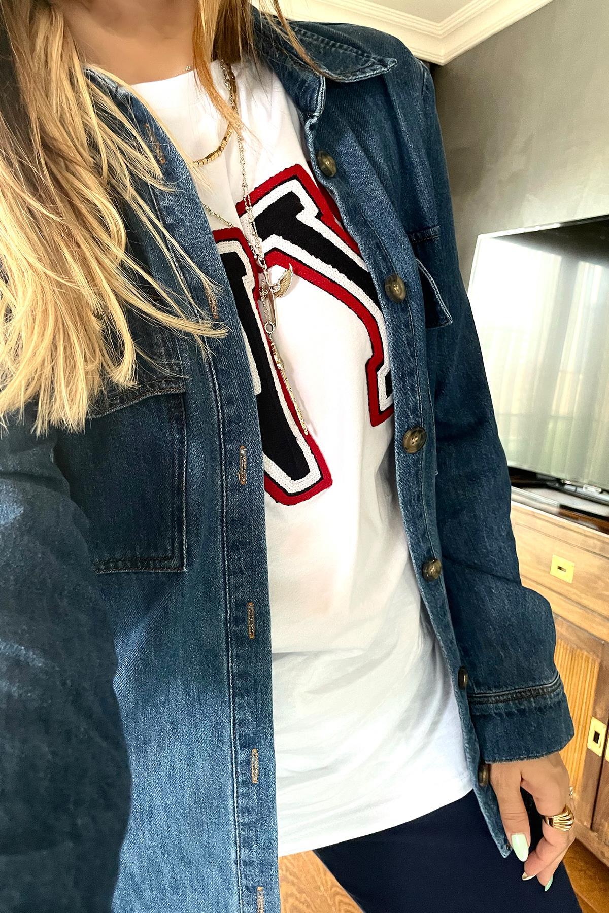 NY Tshirt Beyaz